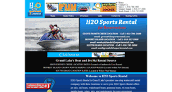 Desktop Screenshot of h2osportsrental.com